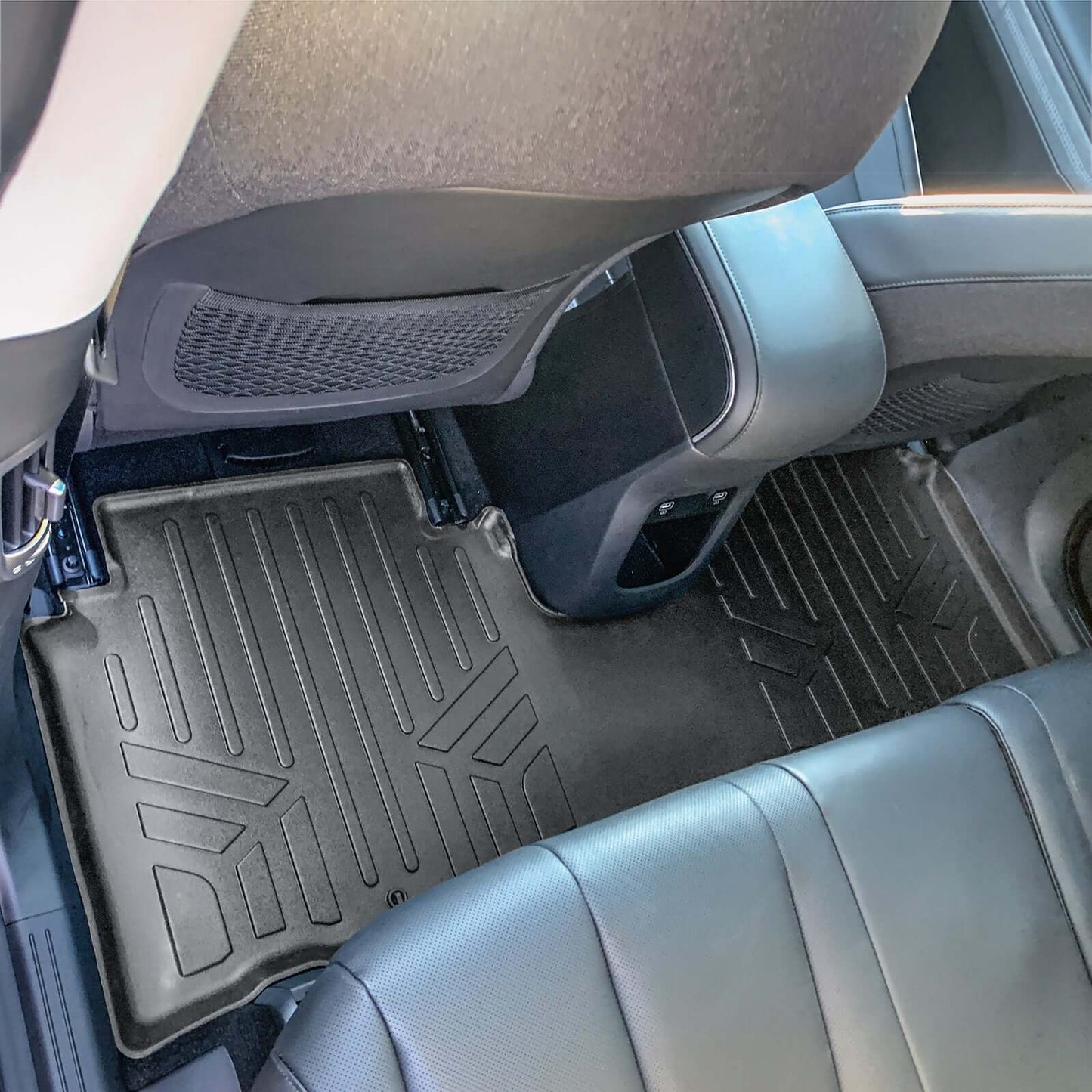 SMARTLINER Custom Fit Floor Liners For 2022-2024 Hyundai IONIQ 5 with moveable console