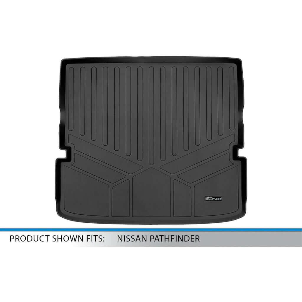 SMARTLINER Custom Fit Floor Liners For 2022-2025 Nissan Pathfinder (7 Passenger)