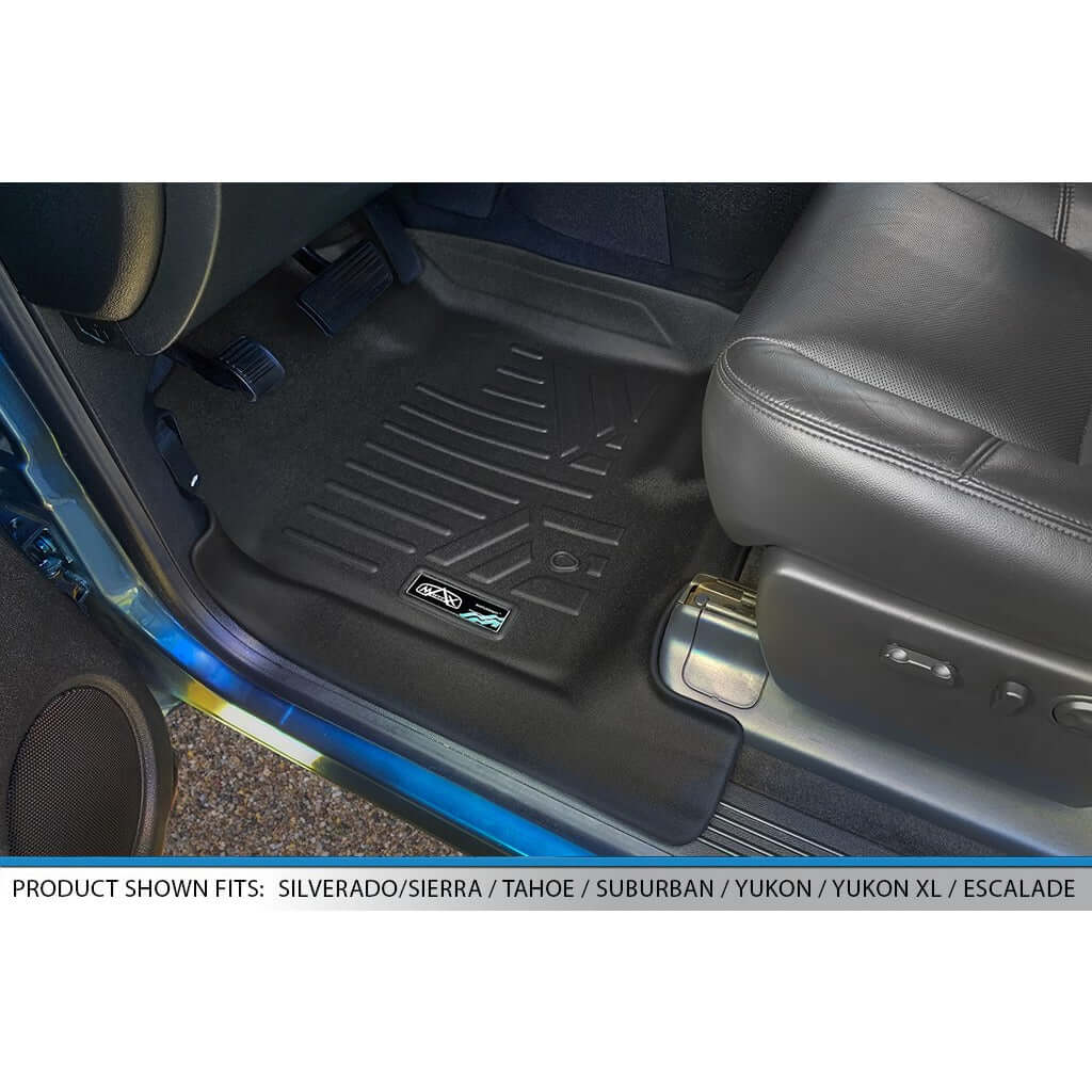 SMARTLINER Custom Fit Floor Liners For 2007-2014 Cadillac Escalade (No Hybrid Models)