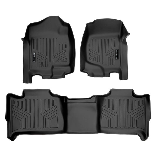 Smart Trim™ Custom Fit Floor Liners For 2007-2014 Tahoe / Suburban / Yukon / Yukon XL / Denali (No Hybrid Models)
