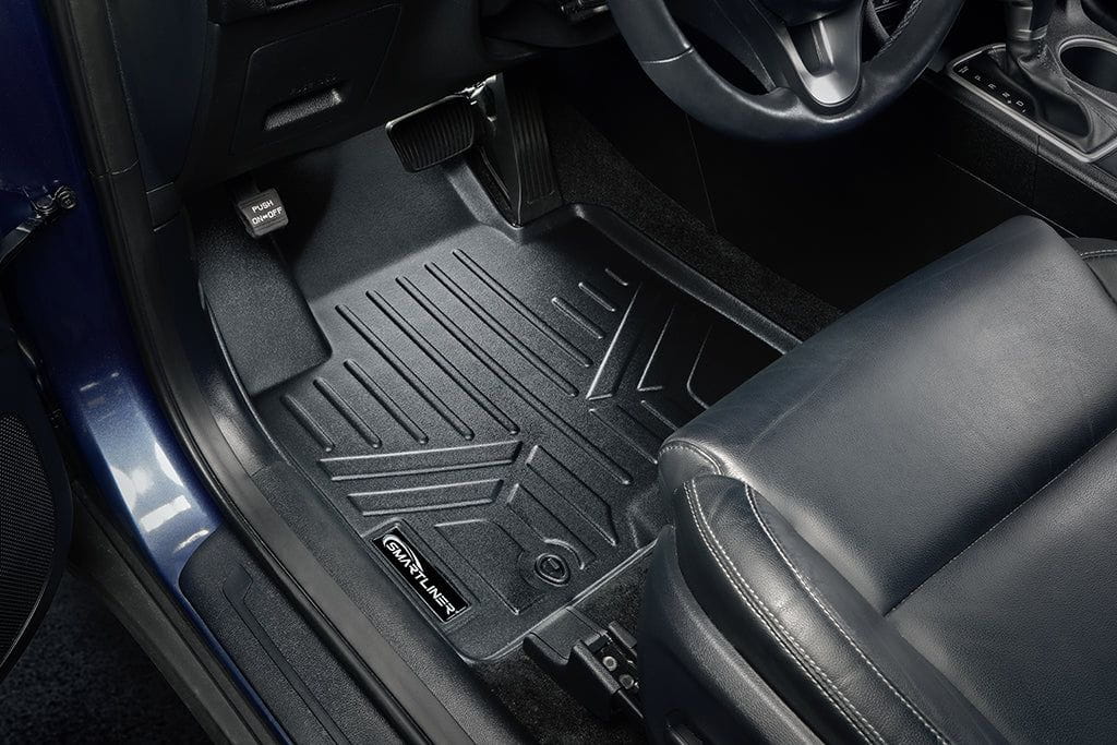 SMARTLINER Custom Fit Floor Liners For Black for 2019-2021 Hyundai Tucson (With hook retention)