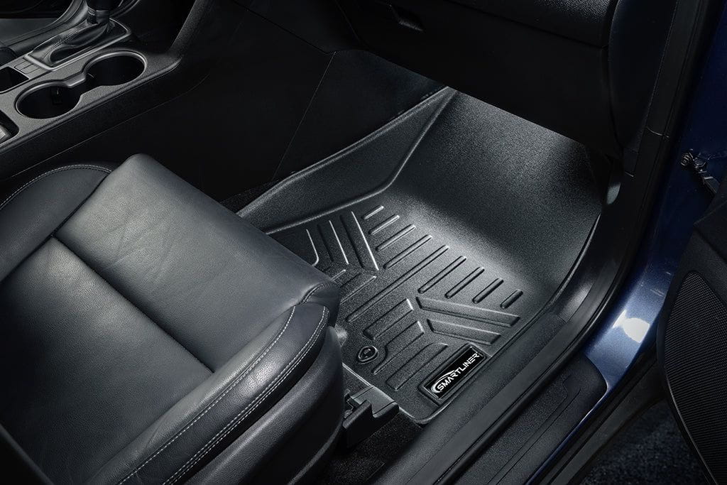SMARTLINER Custom Fit Floor Liners For Black for 2019-2021 Hyundai Tucson (With hook retention)