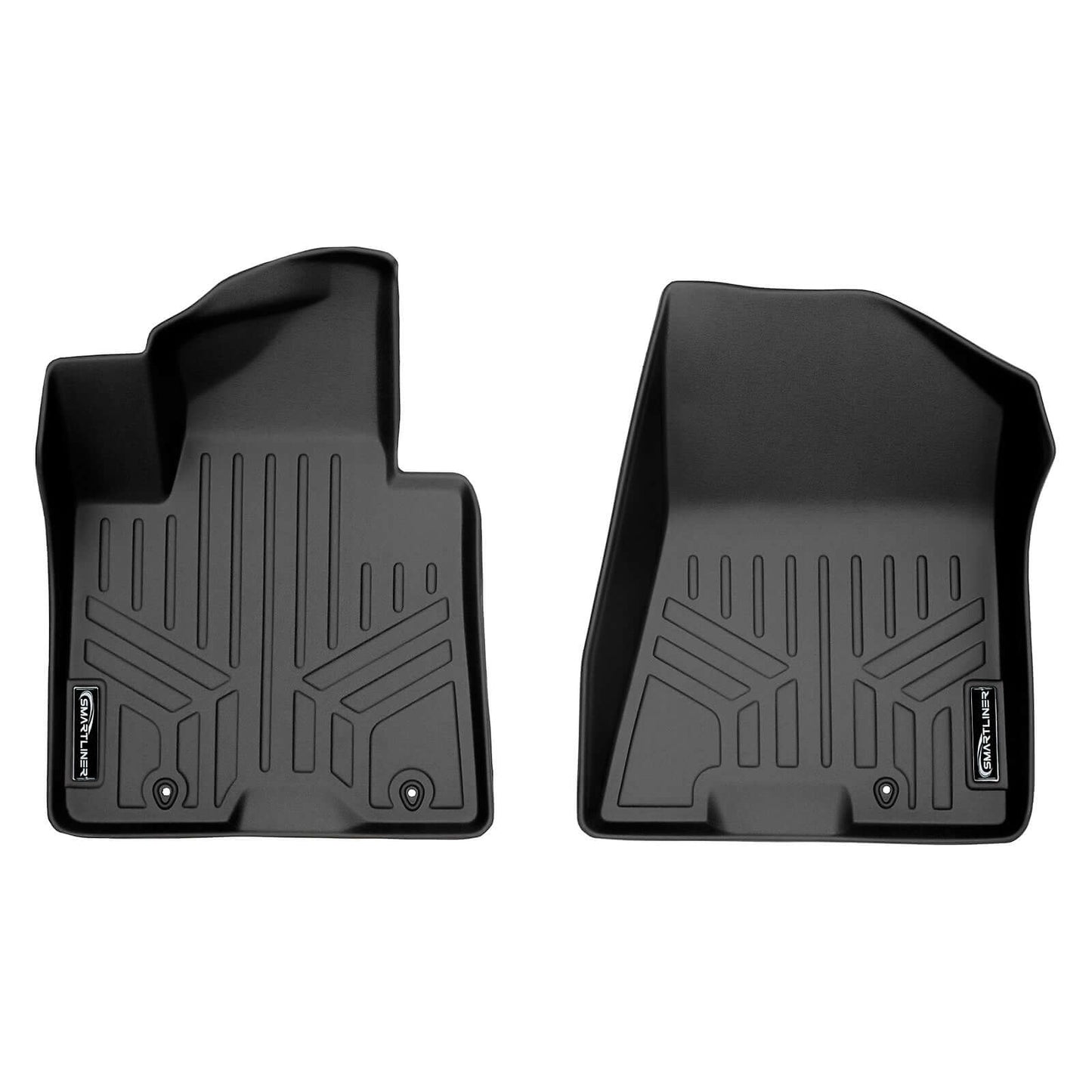 SMARTLINER Custom Fit Floor Liners For Black for 2019-2021 Hyundai Tucson (With hook retention)
