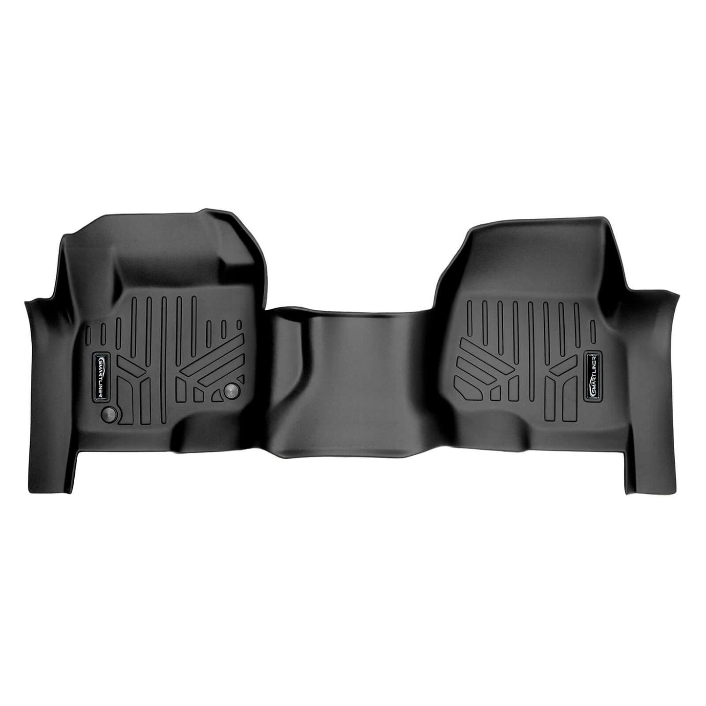 SMARTLINER Custom Fit Floor Liners For 2017-2025 Ford F-250/F-350 Super Duty Crew Cab with 1st Row Bench Seat