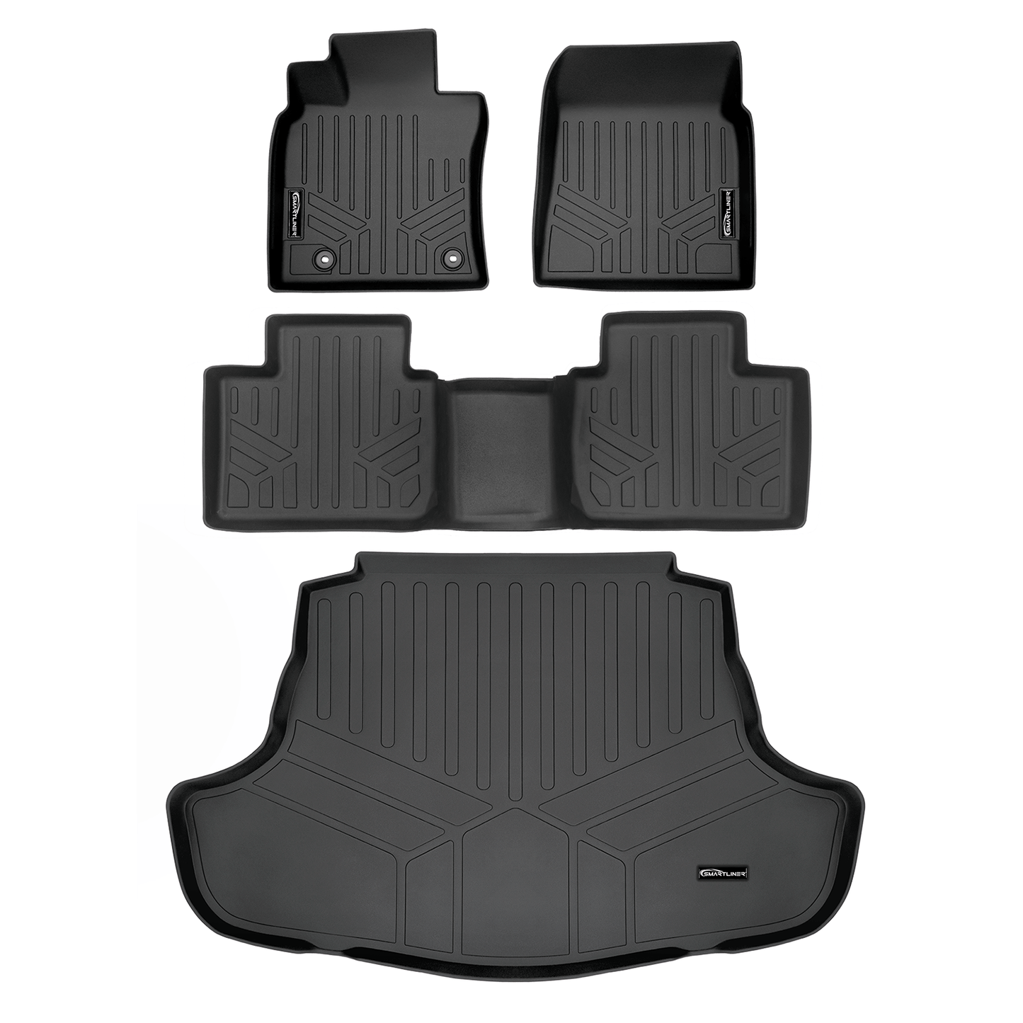 SMARTLINER Custom Fit Floor Liners For 2025 Toyota Camry/Camry Hybrid