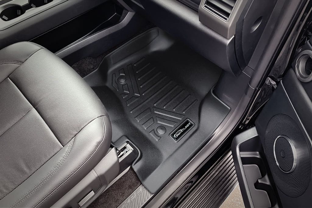 Smartliner Custom Fit Floor Liners For 2018-2024 Ford Expedition/Lincoln Navigator 2nd Row Bench Seat (no Max or L)