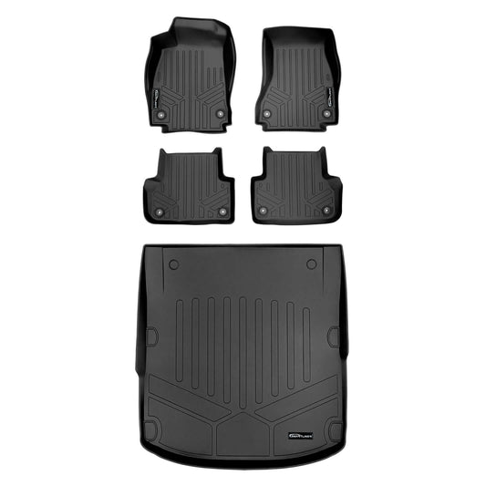 SMARTLINER Custom Fit Floor Liners For 2017-2025 Audi A4 Sedan (non-all road models)/ S4