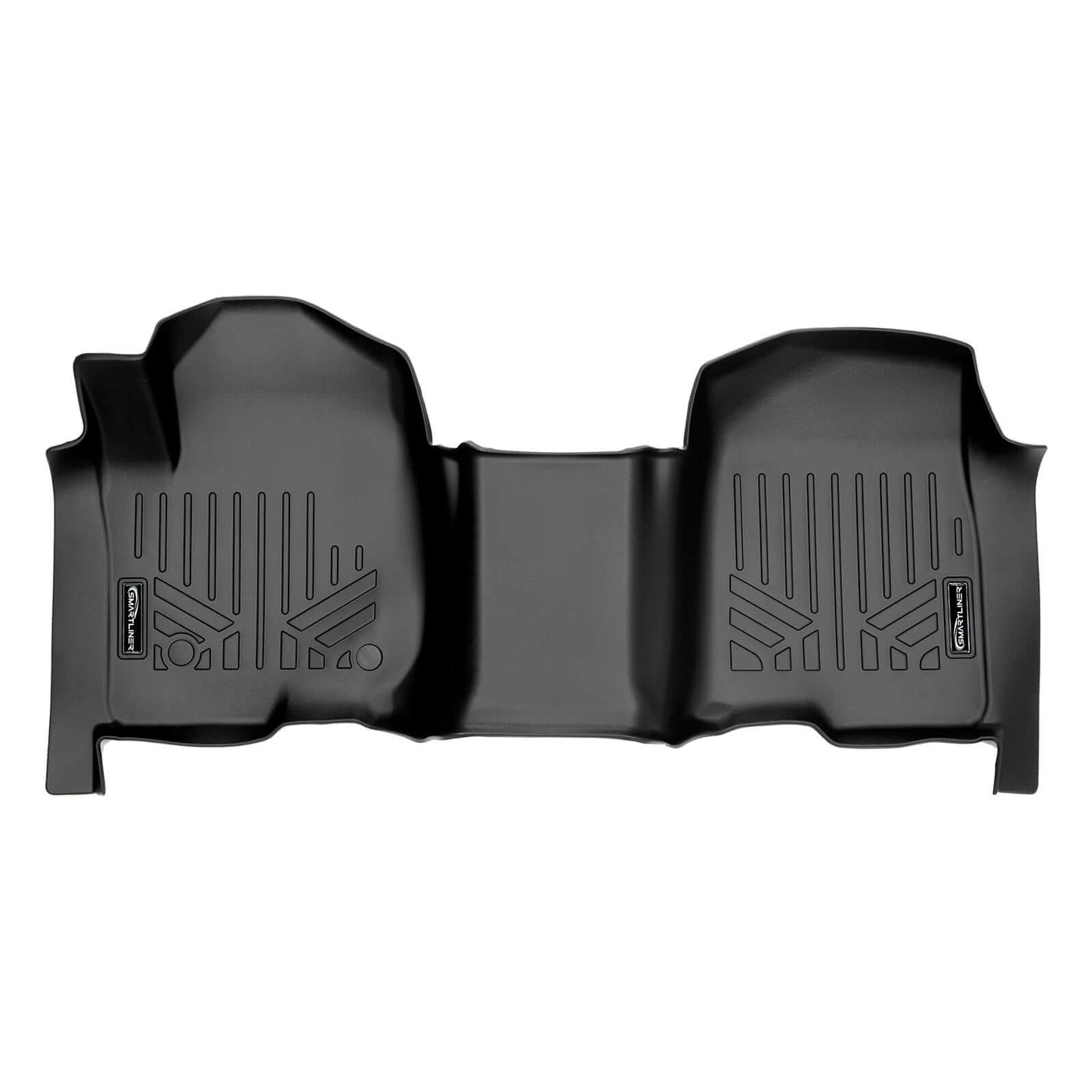 SMARTLINER Custom Fit Floor Liners Compatible With 2020-2025 Chevrolet Silverado 2500 HD | 3500 HD (Double Cab|Carpeted Flooring|1st Row Bench Seat|With Over the Hump Coverage|with 2nd Row Underseat Storage)