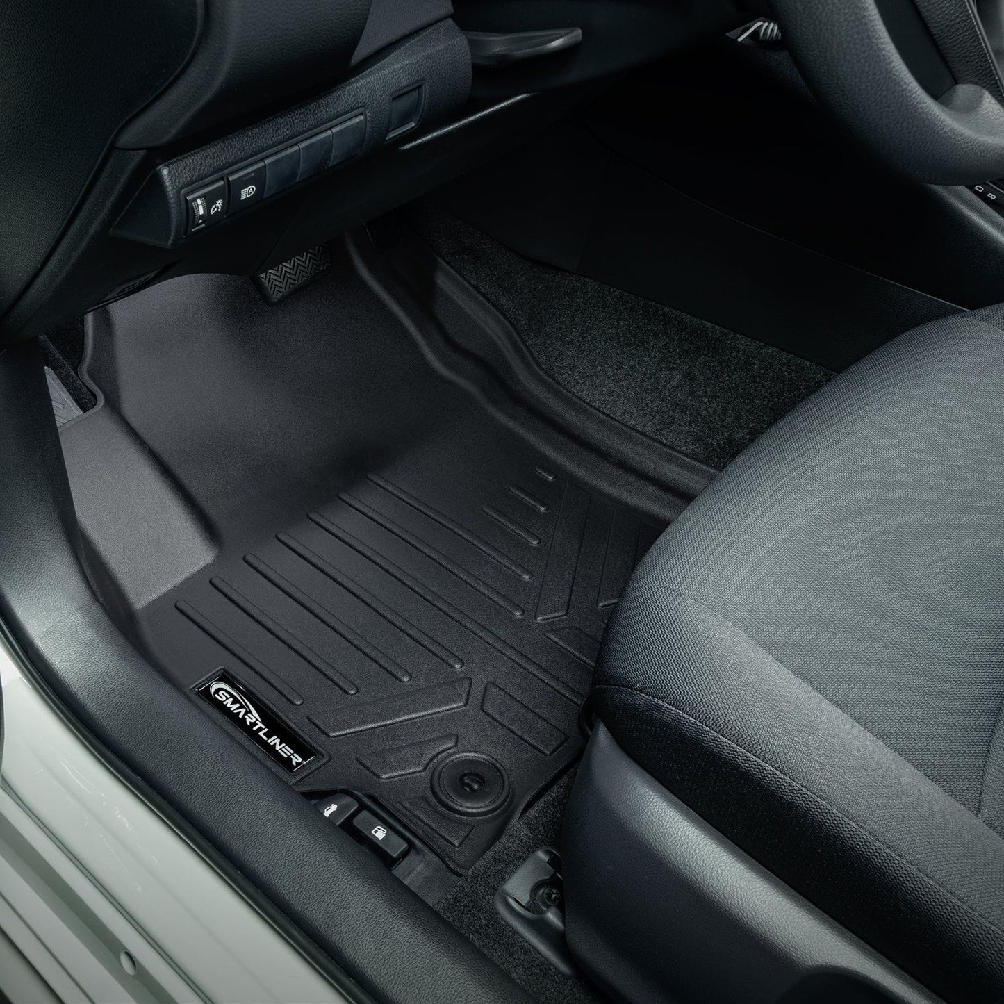 SMARTLINER Custom Fit Floor Liners For 2019-2025 Toyota Corolla Hatchback (No Tire Repair Kit)