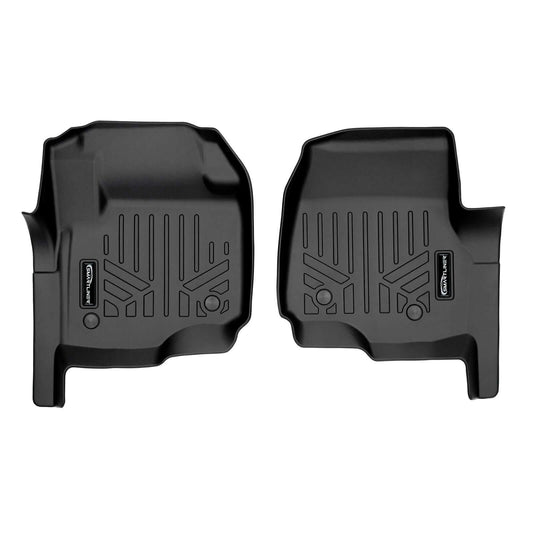 SMARTLINER Custom Fit Floor Liners For 2017-2022 SuperCrew with Vinyl Flooring and Bench Seat with rear underseat storage
