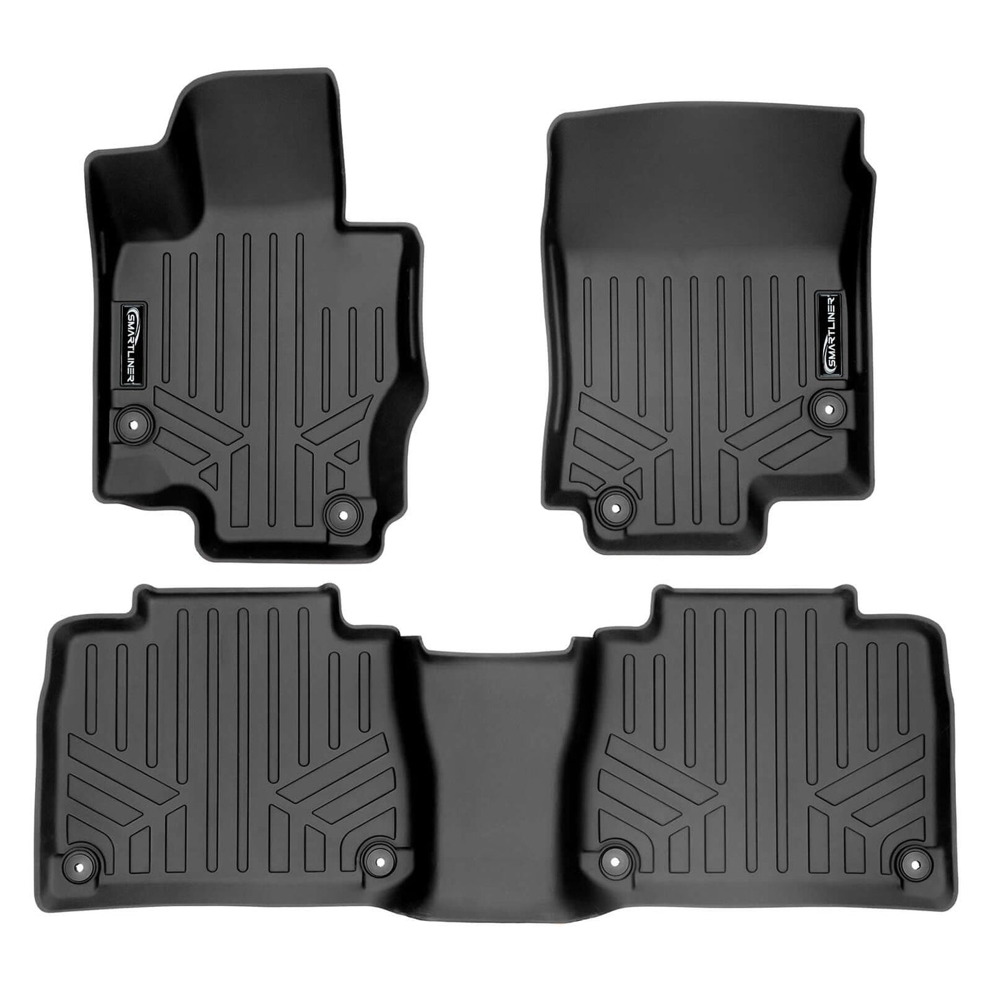 SMARTLINER Custom Fit Floor Liners For 2020-2025 Mercedes-Benz GLE-Class 5 Passenger
