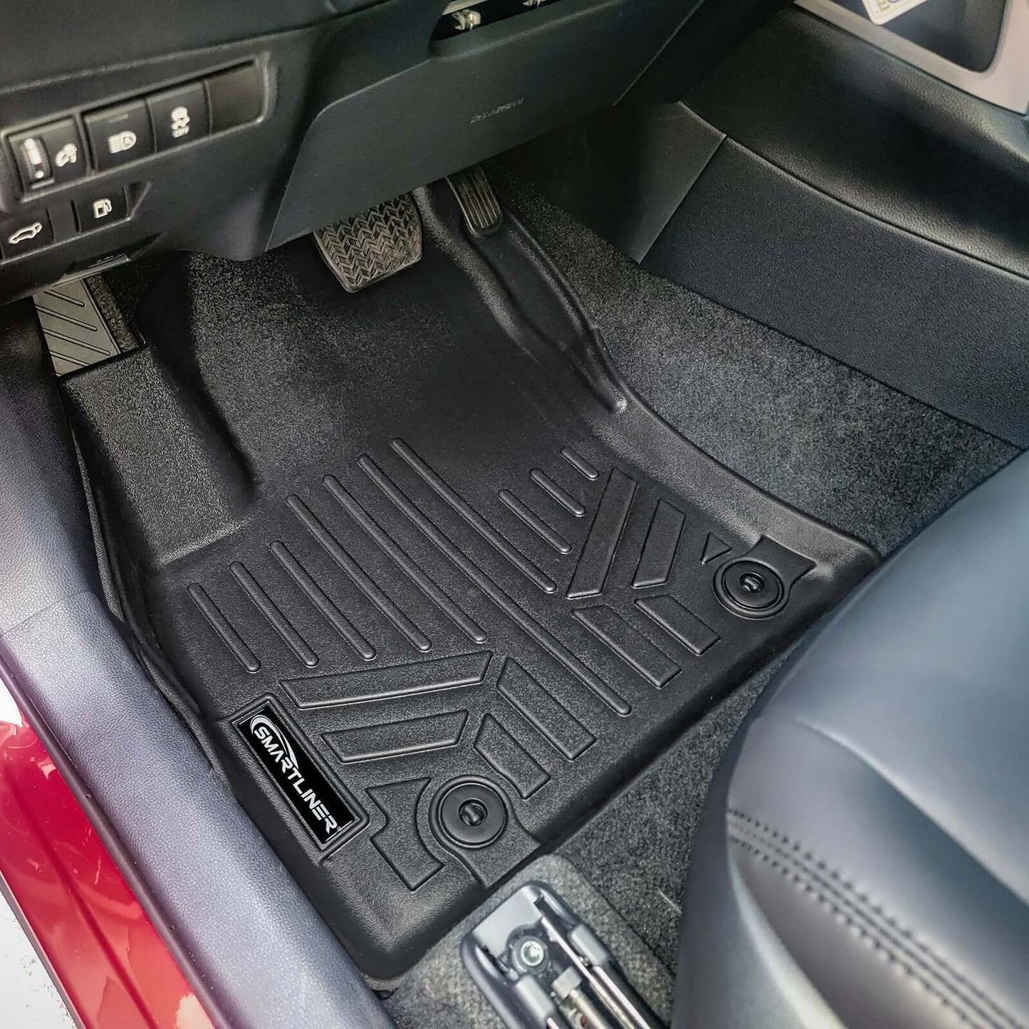 SMARTLINER Custom Fit Floor Liners For 2023-2025 Toyota Corolla Cross Hybrid (Fits FWD)