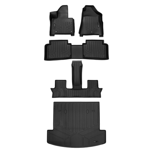 SMARTLINER Custom Fit Floor Liners For 2024-2026 Hyundai Santa Fe (SG)