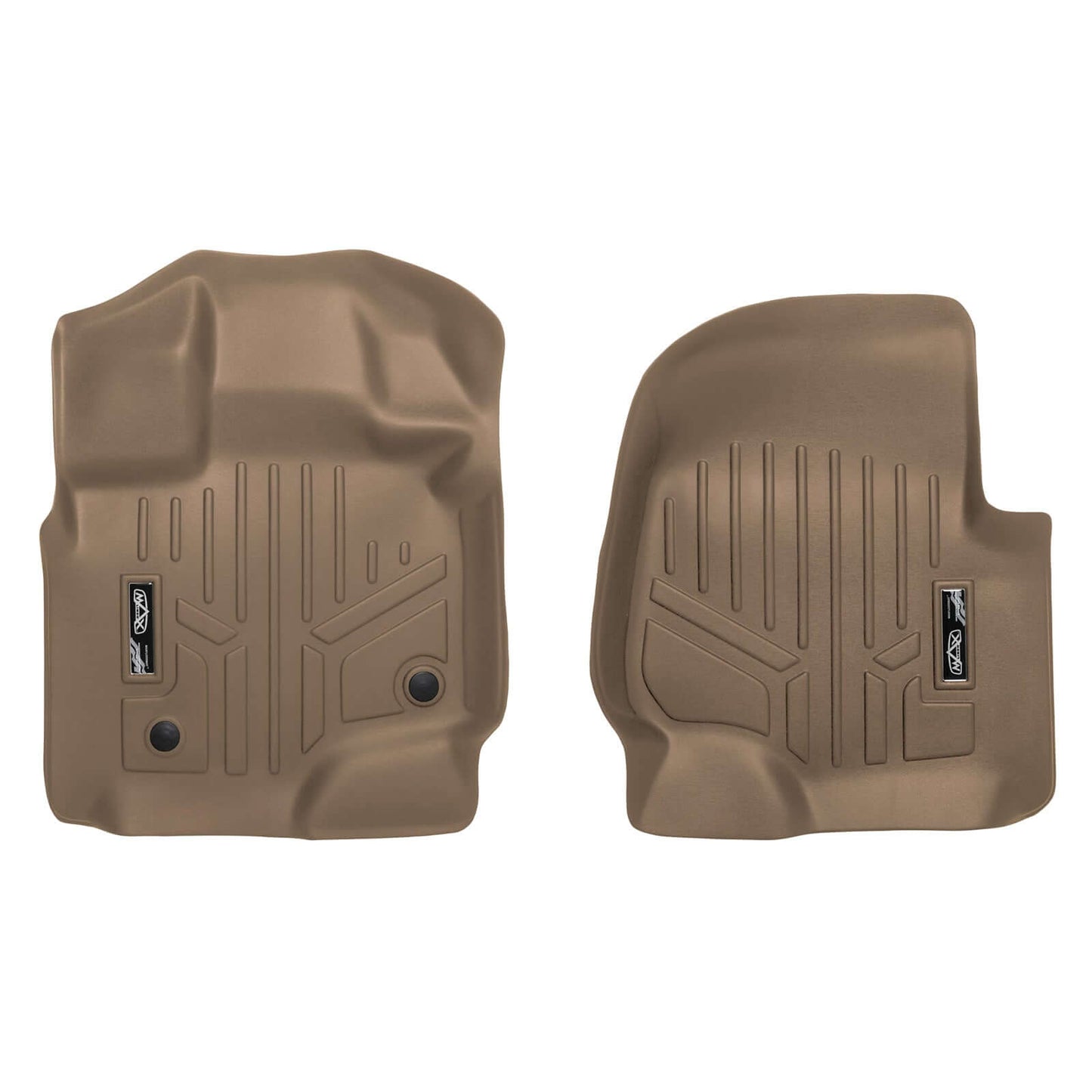 SmartCoverage™ Custom Fit Floor Liners For 2015-2025 Ford F-150 SuperCrew Cab with 1st Row Bucket Seats No underseat Storage