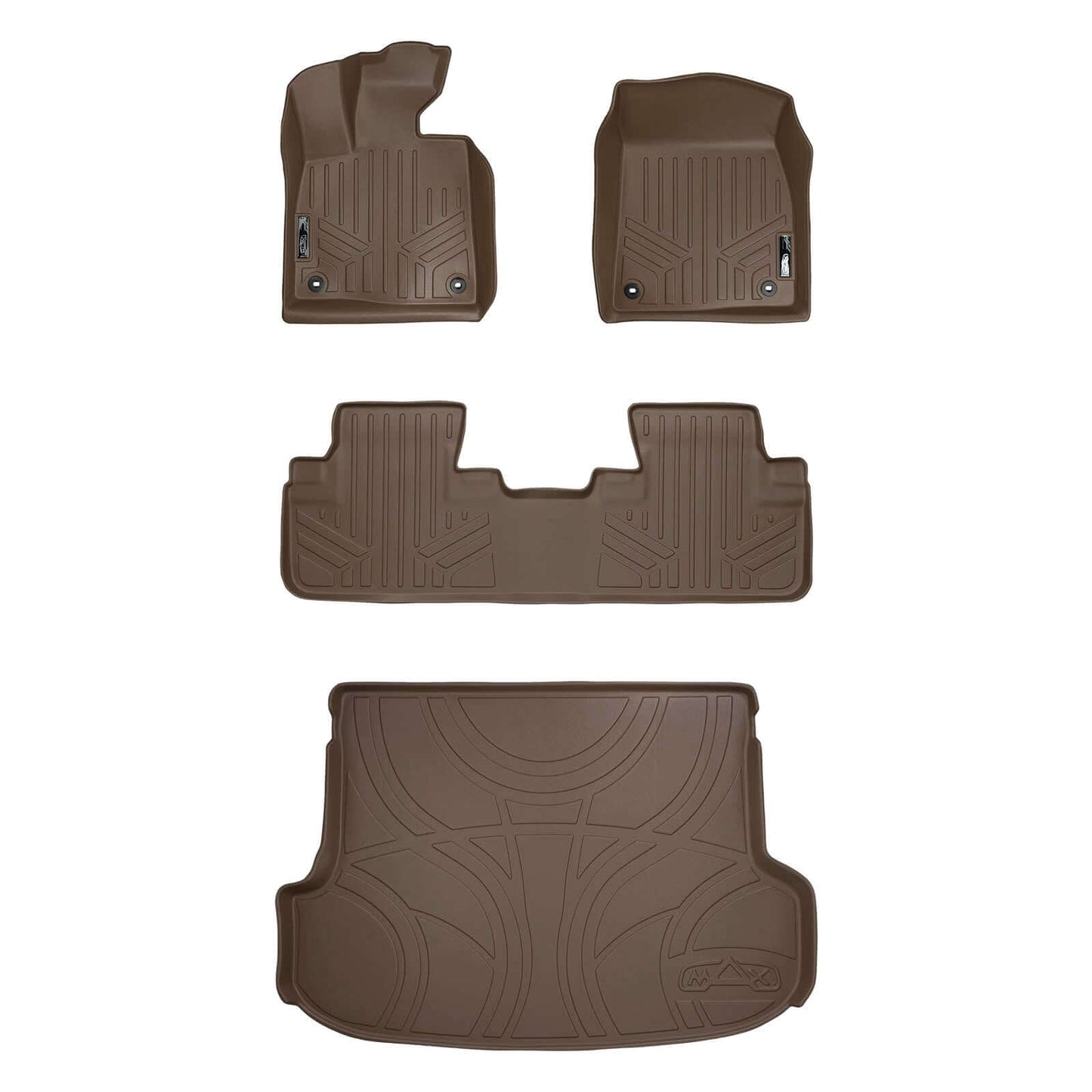 SMARTLINER Custom Fit Floor Liners For 2016-2022 Lexus RX (No RXL Models)
