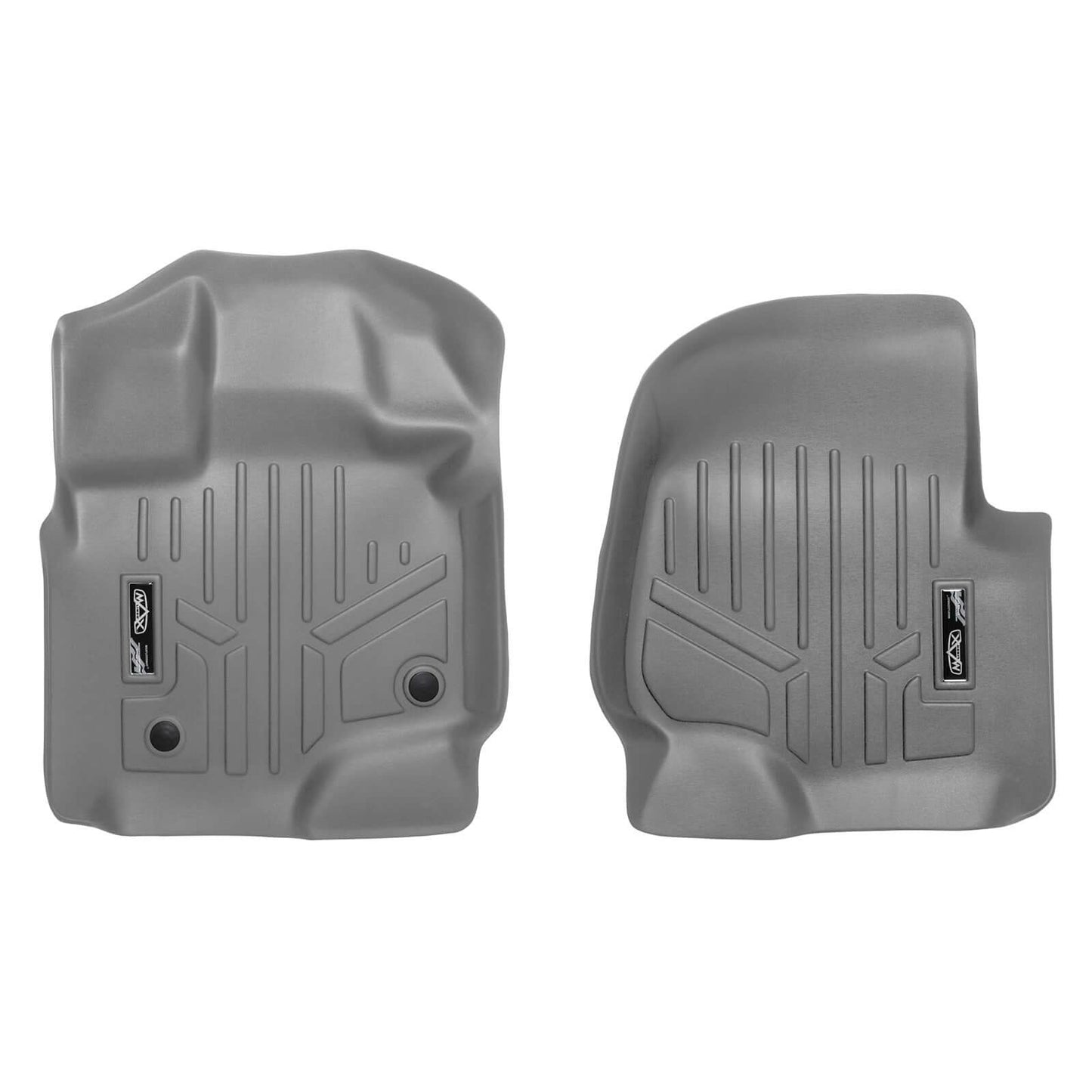 SMARTLINER Custom Fit Floor Liners For 2022-2025 Ford F-150 Lightning 2nd Row Bench seat without under seat fold-flat storage