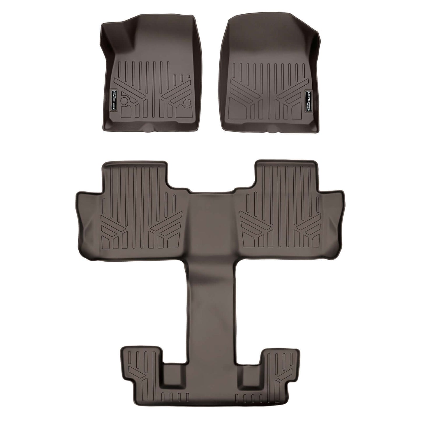 SMARTLINER Custom Fit Floor Liners For Black for 2020-2025 Cadillac XT6