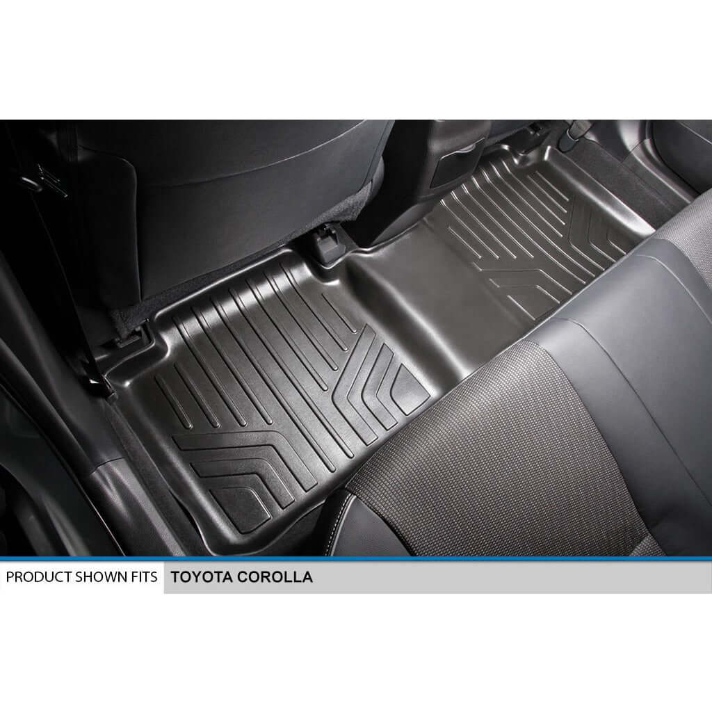SMARTLINER Custom Fit Floor Liners For 2014-2021 Toyota Corolla Automatic Transmission Hatchback Models