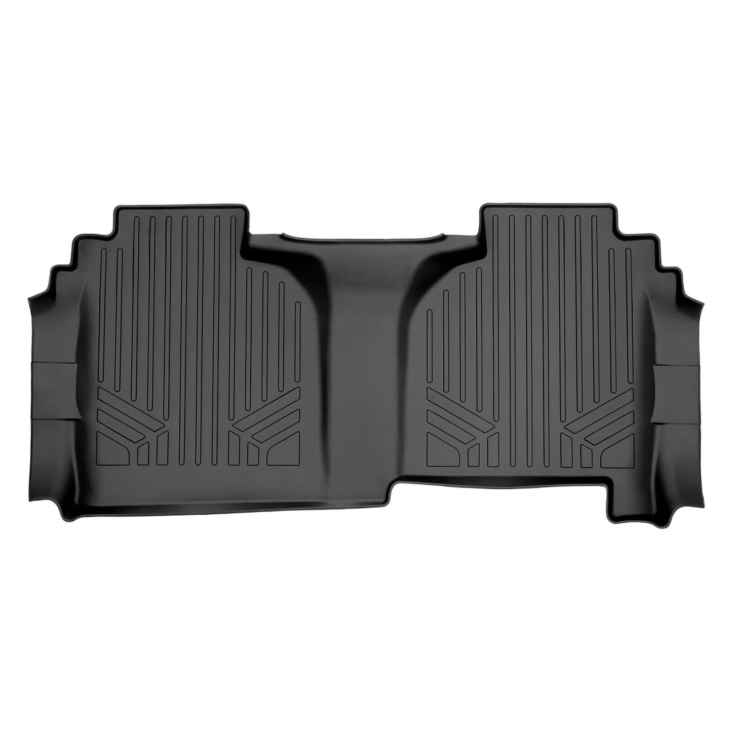 SMARTLINER Custom Fit Floor Liners For 2019-2024 Chevrolet Silverado 1500 Double Cab with Carpet Flooring and 1st Row Bucket Seats (without 2nd Row Under Seat Storage)