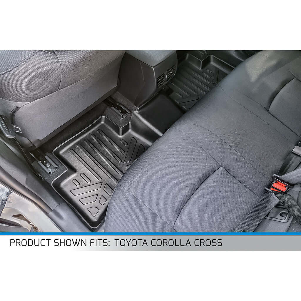 SMARTLINER Custom Fit Floor Liners For 2022-2026 Toyota Corolla Cross (Fits FWD)