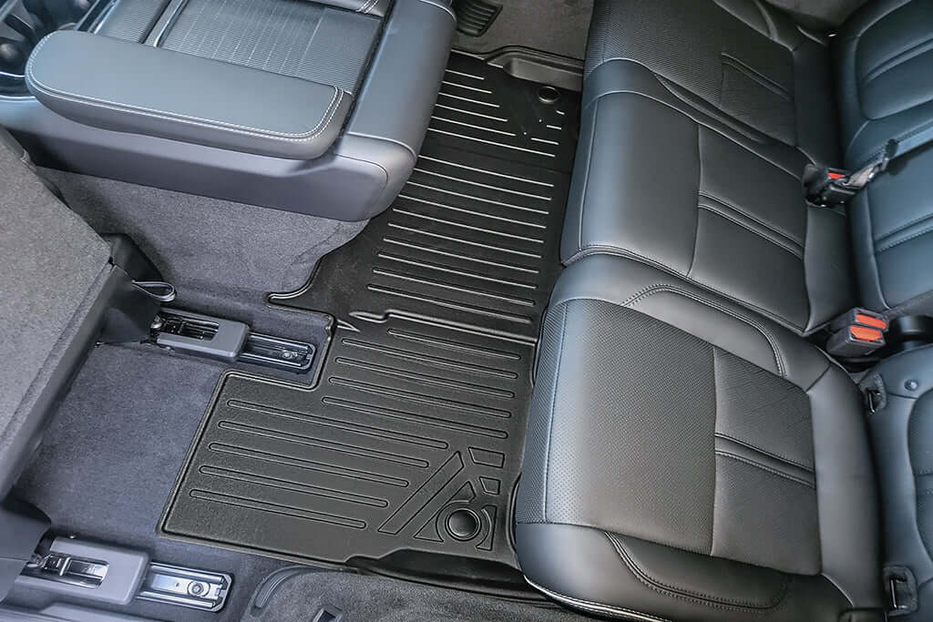 SMARTLINER Custom Fit Floor Liners For 2023-2025 Jeep Grand Wagoneer L (7 Passenger Model)