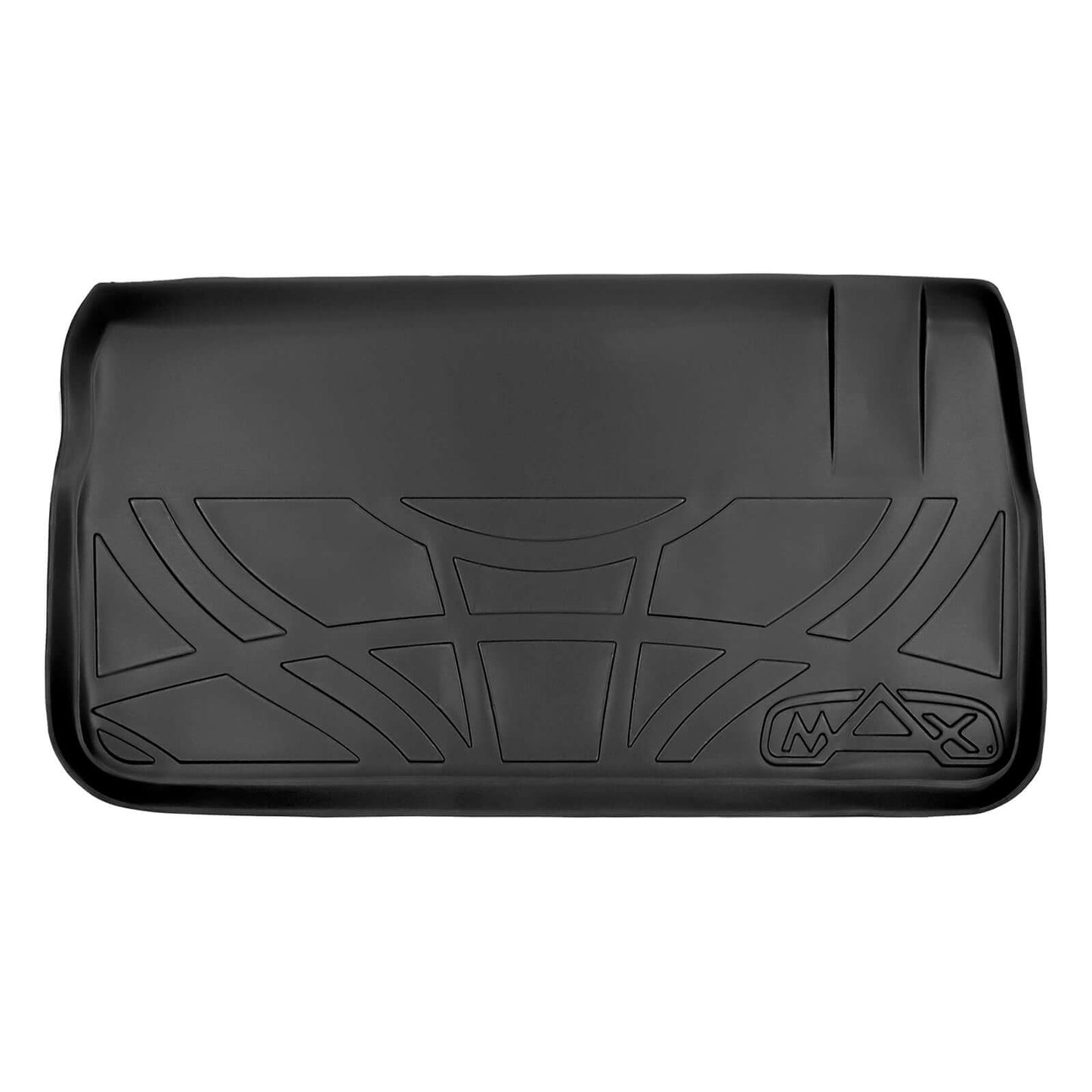 Smart Trim™ Custom Fit Floor Liners For 2013-2020 Dodge Grand Caravan with 2nd Row Bucket Seats and 1st Row Super Console