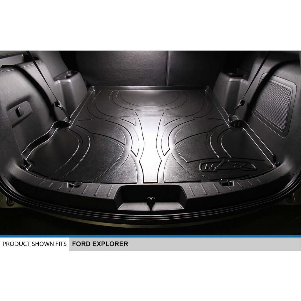 SMARTLINER Custom Fit Floor Liners For 2017-2019 Ford Explorer (without 2nd Row Center Console)