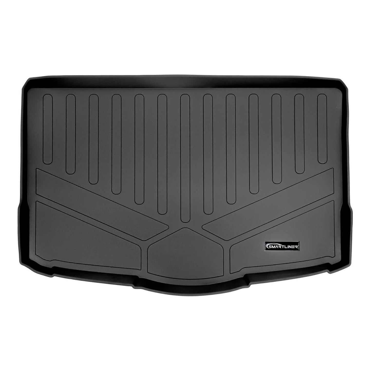 SMARTLINER Custom Fit Floor Liners For 2017-2024 Nissan Rogue Sport - Factory Cargo Tray in Lowest Position