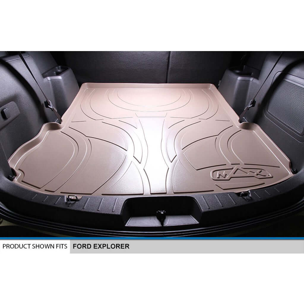 SMARTLINER Custom Fit Floor Liners For 2017-2019 Ford Explorer (without 2nd Row Center Console)