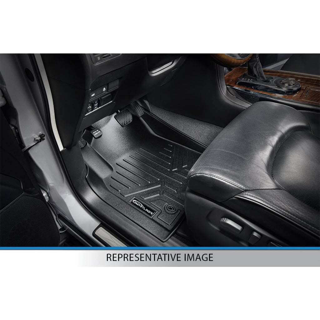 SMARTLINER Custom Fit Floor Liners For 2007 - 2017 Ford Expedition EL / Lincoln Navigator L (with 2nd Row Bucket Seats)