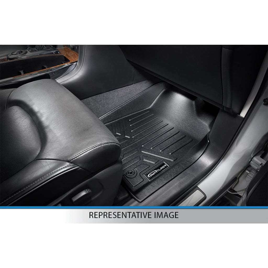Smart Trim™ Custom Fit Floor Liners For 2007 - 2017 Ford Expedition EL/Lincoln Navigator L (with 2nd Row Bench Seat or Console)