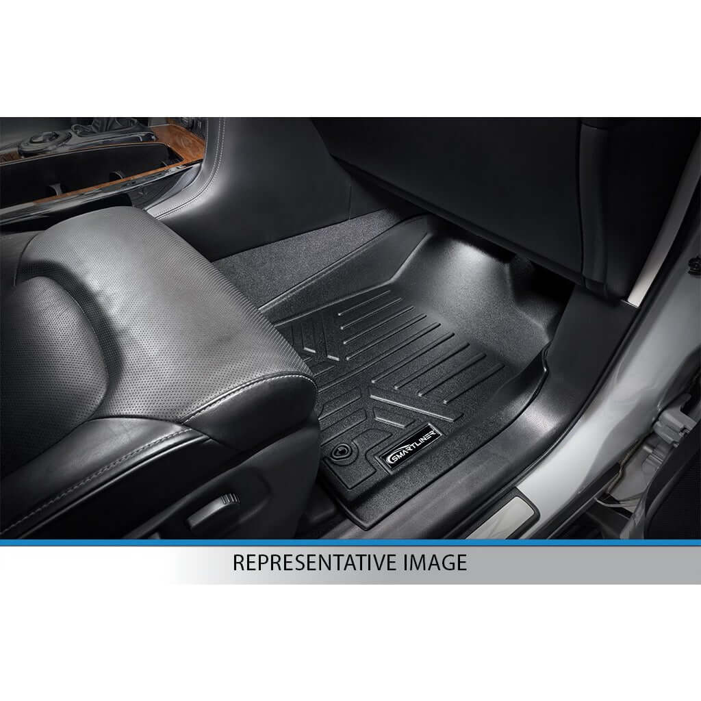 SMARTLINER Custom Fit Floor Liners For 2009-2012 Dodge Ram 1500 Crew Cab/2010-2012 2500/3500 Crew Cab (4 Full Size Doors)