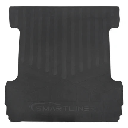 SMARTLINER Custom Fit Floor Liners For GMC Sierra 1500 Crew Cab 2014 - 2018 (Carpeted flooring) 1st Row Bench Half coverage