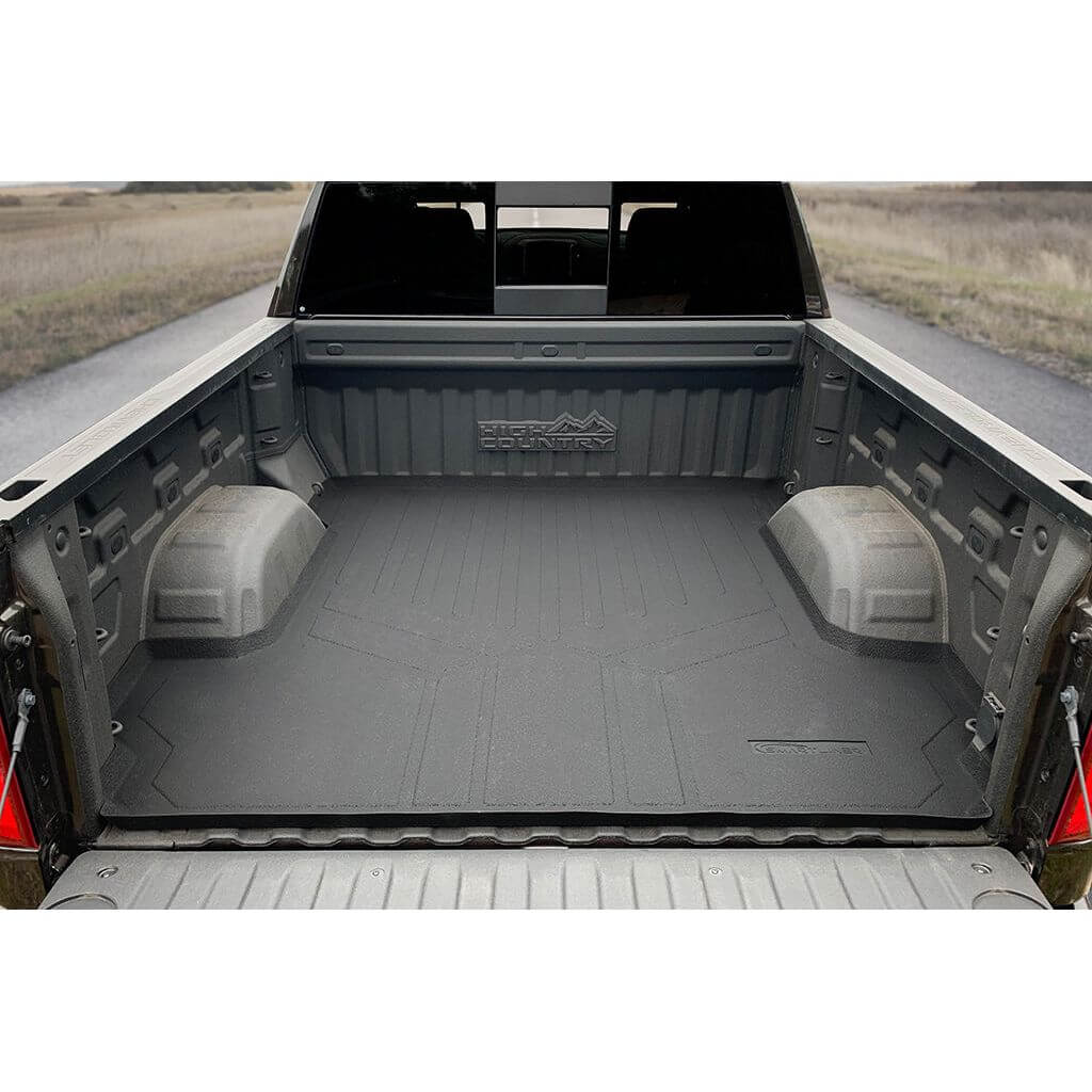 SmartCoverage™ Custom Fit Floor Liners For 2019-2024 Chevrolet Silverado 1500 Crew Cab with Vinyl Flooring and 1st Row Bench Seat (No OTH Coverage) and 2nd Row Underseat Storage