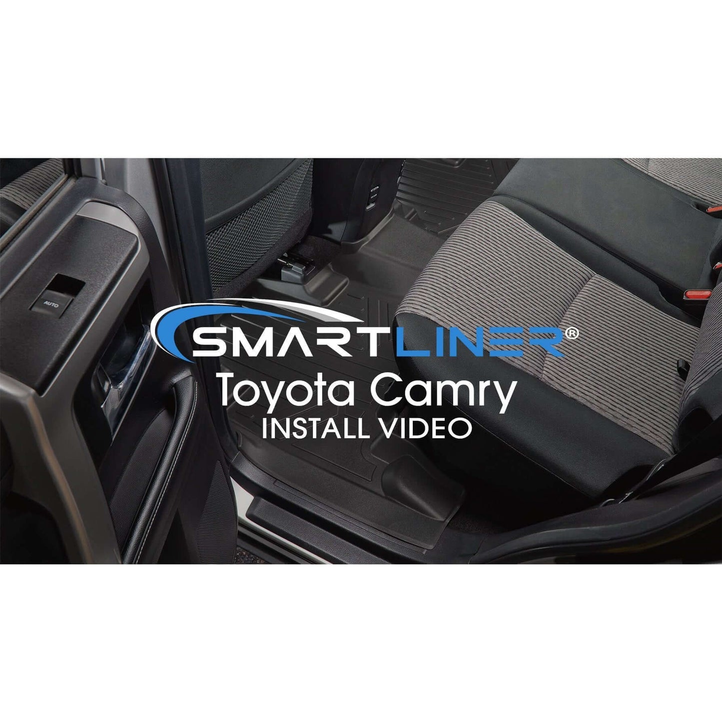 SMARTLINER Custom Fit Floor Liners For 2018-2025 Toyota Camry Standard Models Only (No Hybrid)