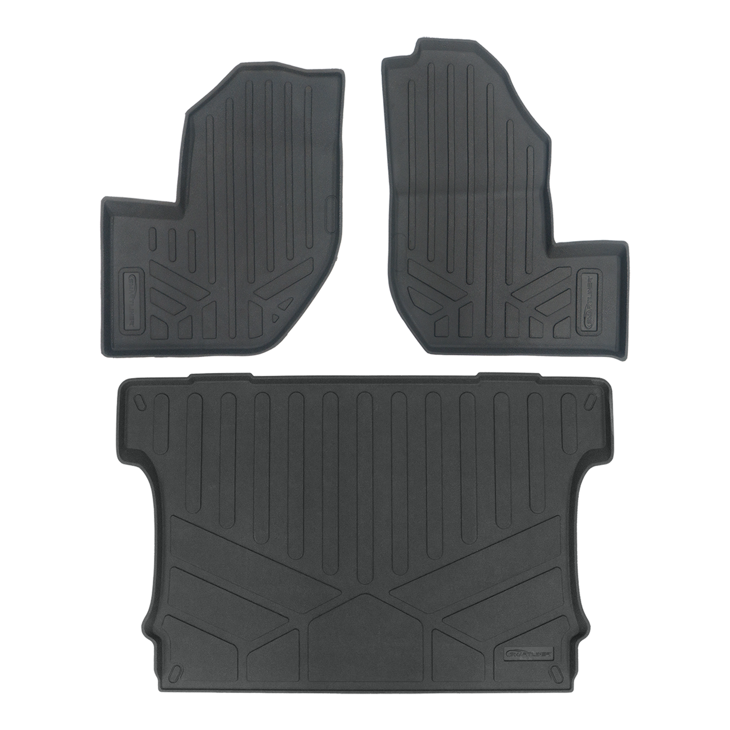 SMARTLINER Custom Fit Rugged Rubber Floor Liners For 2018-2025 Yamaha Wolverine RMA X2