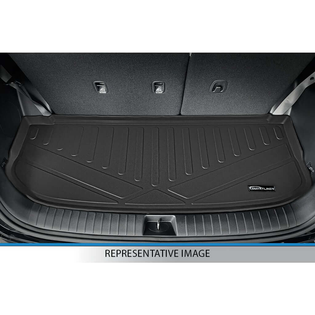 Smart Trim™ Custom Fit Floor Liners For 2016-2025 Dodge Durango (with 2nd Row Bucket Seats)